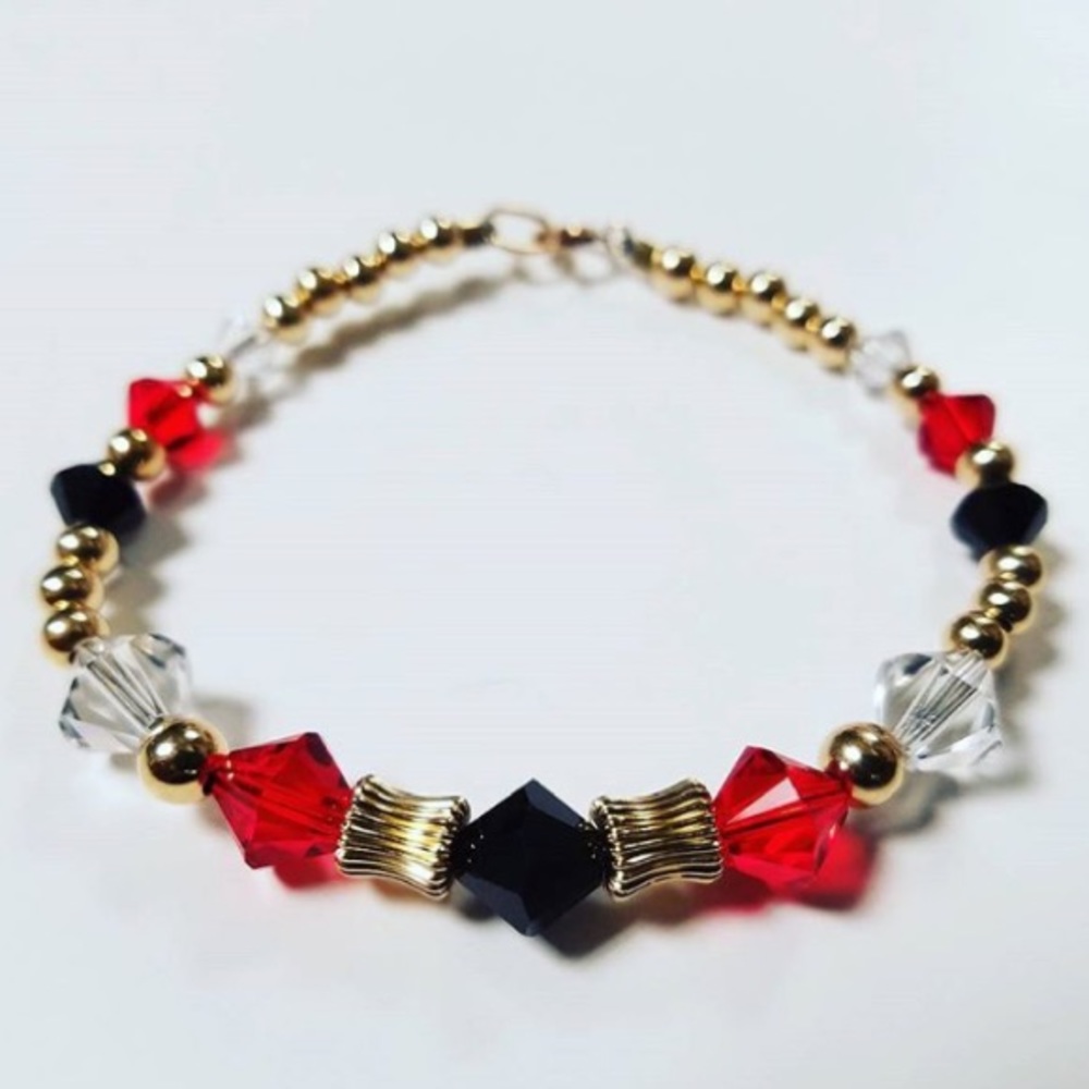 14k Gold-filled Handmade Beaded Bracelet
